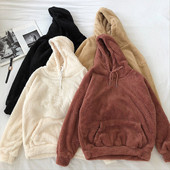 Γυναικείο φούτερ με μακρύ μανίκι σε τέσσερα χρώματα