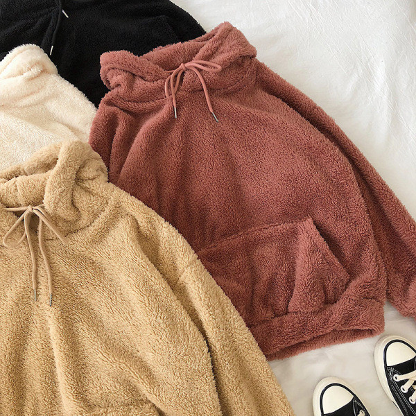 Γυναικείο φούτερ με μακρύ μανίκι σε τέσσερα χρώματα