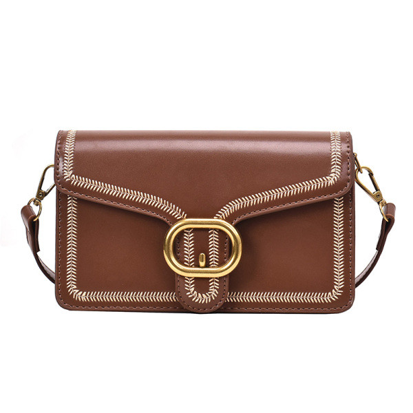 Öko bőrből készült női táska fém rögzítéssel, négy színben