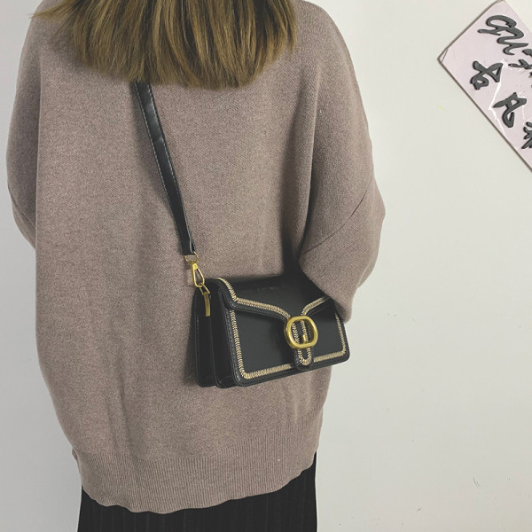 Öko bőrből készült női táska fém rögzítéssel, négy színben