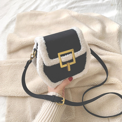 Eko bőrből készült alkalmi női táska pehelyszínnel, négy színben