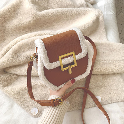 Eko bőrből készült alkalmi női táska pehelyszínnel, négy színben