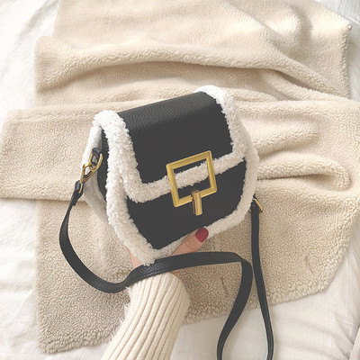 Eko bőrből készült alkalmi női táska pehelyszínnel, négy színben