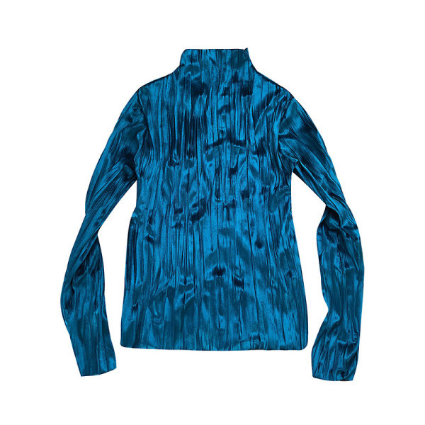 Modern női bársony blúz, hosszú ujjal több színben