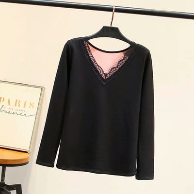 Alkalmi női blúz őszre és télre, rózsaszín, bézs és fekete színben