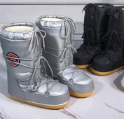 A HIT Winter női sárgabarack puha béléssel és nyakkendővel ezüst és fekete