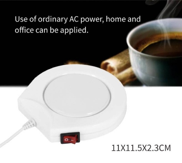 Elektromos betét, fűtőtest USB kábellel fehér színben