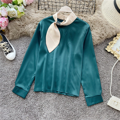 Modern női ing kövekkel és hímzéssel, különböző színekben