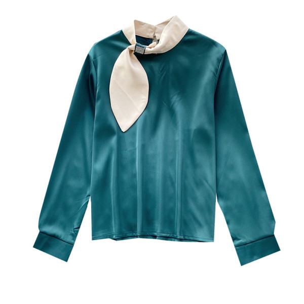 Modern női ing kövekkel és hímzéssel, különböző színekben