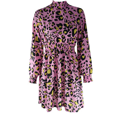 Κομψό γυναικείο φόρεμα με ελαστική μέση - πολλαπλά χρώματα