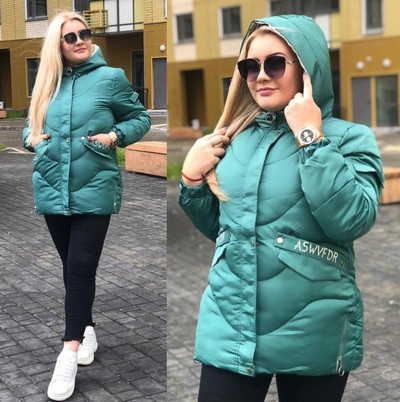 Geaca de dama toamna-iarna cu gluga si buzunare model lat - mai multe culori