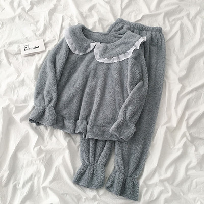 Γυανικεία πιτζάμες σε ροζ και γκρι χρώμα