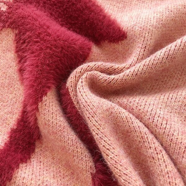 Alkalmi női pulóver rátéttel és ovális nyakkivágással, három színben