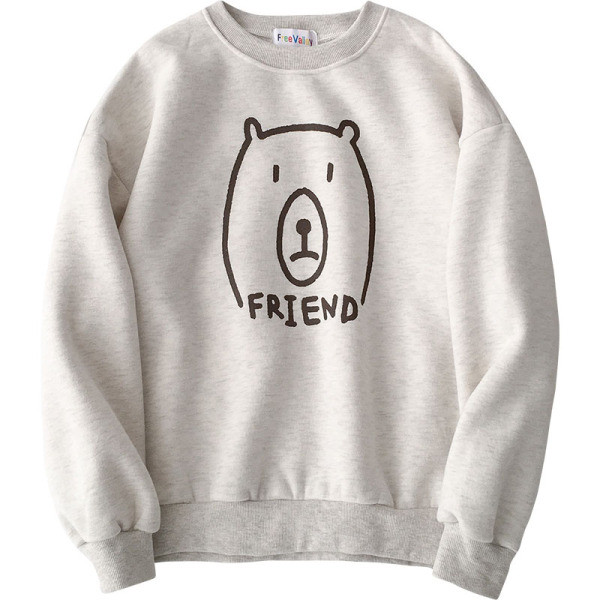 Καθημερινή γυναικεία μπλούζα σε τρία χρώματα με ωοειδές λαιμό και εφαρμογή