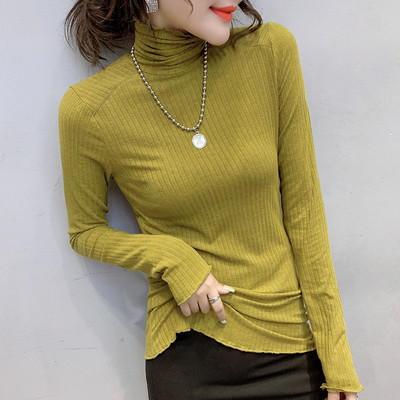 Alkalmi női blúz magas gallérral szürke, fekete és zöld színekben