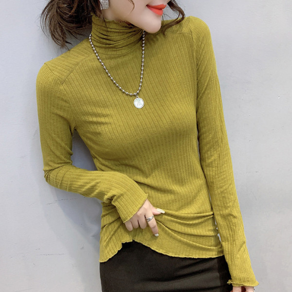 Alkalmi női blúz magas gallérral szürke, fekete és zöld színekben