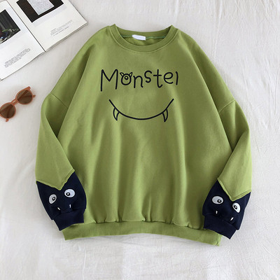 Alkalmi női pulóver ovális nyakkivágással és hosszú ujjú több színben