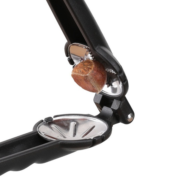 Уред за лесно отваряне на кестени от неръждаема стомана в черен, розов и жълт цвят