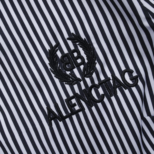 Női ing klasszikus gallérral, gombokkal, hímzéssel és nyakkendővel három színben