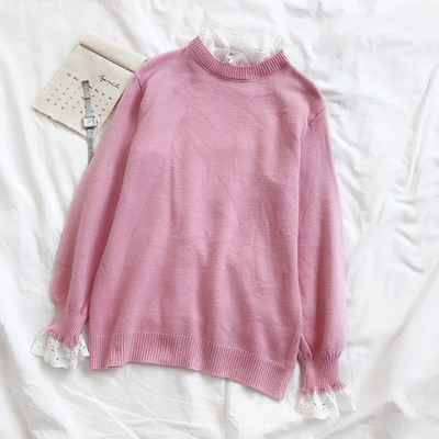 Lezser női pulóver széles modell három színben