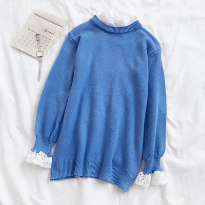 Lezser női pulóver széles modell három színben