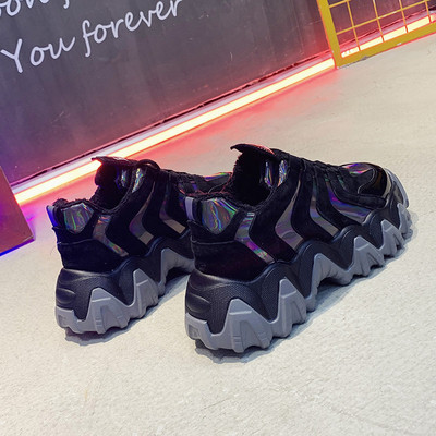 Aktuális őszi női tornacipő vastag durva talppal több színben