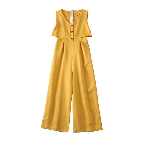 Νέο μοντέλο γυναικεία ολποσωμη φόρμα με κουμπιά και λαιμόκοψη σε μαύρο, κίτρινο, μπορντό και πράσινο χρώμα