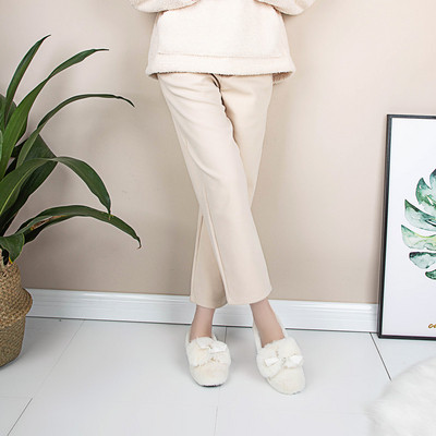 Παντόφλες γυναικείες  για το φθινόπωρο καιι το χειμώνα  με κορδέλα σε διάφορα χρώματα