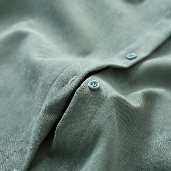 Modern női ing csipkével és gombokkal fehér, zöld és rózsaszín színben