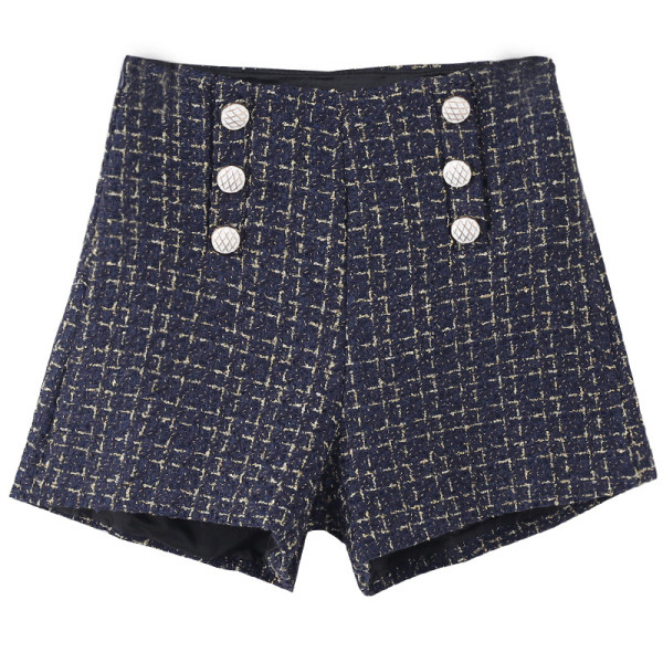 Női rövidnadrág gombokkal - három színben