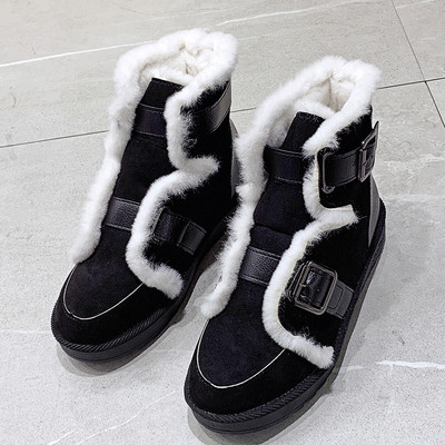 Γυναικείες χειμωνιάτικες μπότες με μαλακή σόλα και μαλακή επένδυση σε διάφορα χρώματα