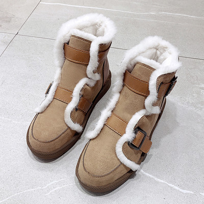 Γυναικείες χειμωνιάτικες μπότες με μαλακή σόλα και μαλακή επένδυση σε διάφορα χρώματα