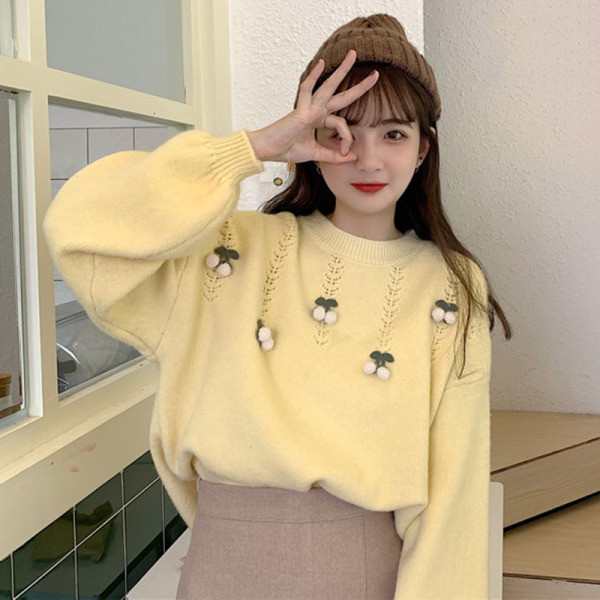 Μοντέρνα γυναικεία μπλούζα σε κίτρινο και λευκό χρώμα