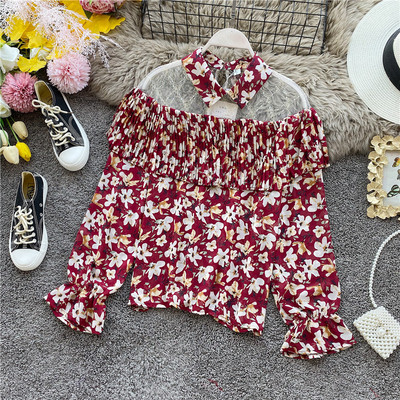 Σύγχρονο γυναικείο πουκάμισο  με floral σχέδιο σε διάφορα χρώματα