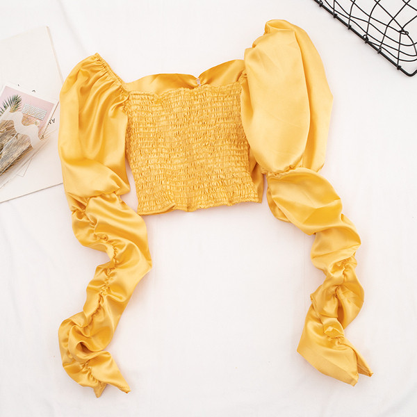 Stílusos női blúz négy színben, gombokkal és V-nyakkal