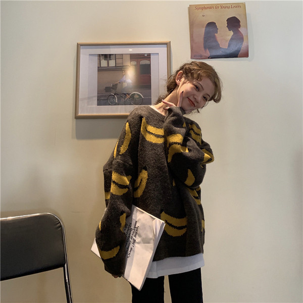 Γυναικεία καθημερινή  πλεκτή μπλούζα σε δύο χρώματα με φαρδιά λαιμόκοψη