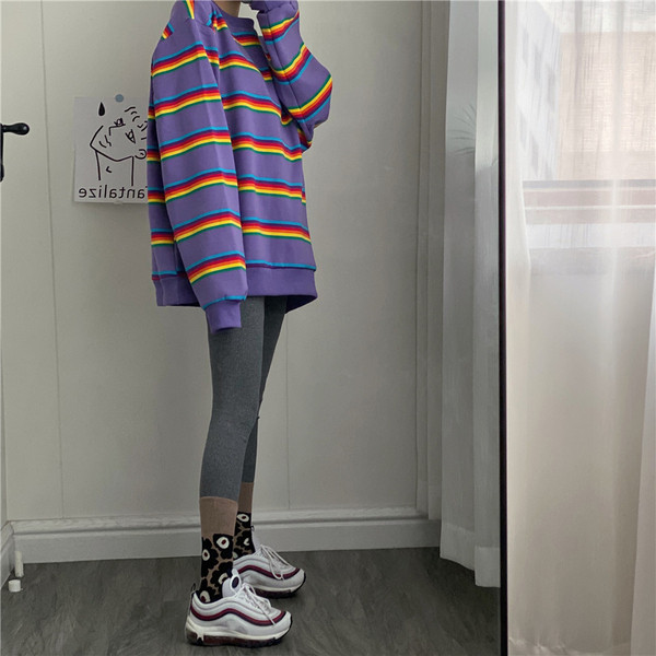 Γυναικεία casual μπλούζα φαρδύ μοντέλο με οβάλ λαιμόκοψη