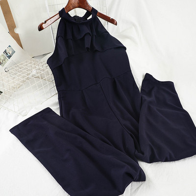 Μοντέρνες γυναικείες ολόσομες φόρμες σε πέντε χρώματα με λαιμόκοψη O