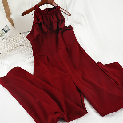 Μοντέρνες γυναικείες ολόσομες φόρμες σε πέντε χρώματα με λαιμόκοψη O