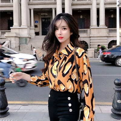 Γυναικεία πουκάμισο κλασικό μοτίβο σε δύο χρώματα