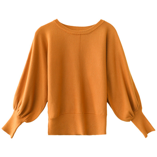 Μοντέρνο γυναικείο φούτερ με στρογγυλή λαιμόκοψη και μακρύ μανίκι - σε λευκό, πράσινο, μαύρο κόκκινο, ροζ και κίτρινο χρώμα