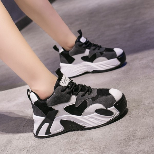 ΝΕΟ μοντέλο γυναικεία αθλητικά παπούτσια με ψηλή πλατφόρμα σε διάφορα χρώματα