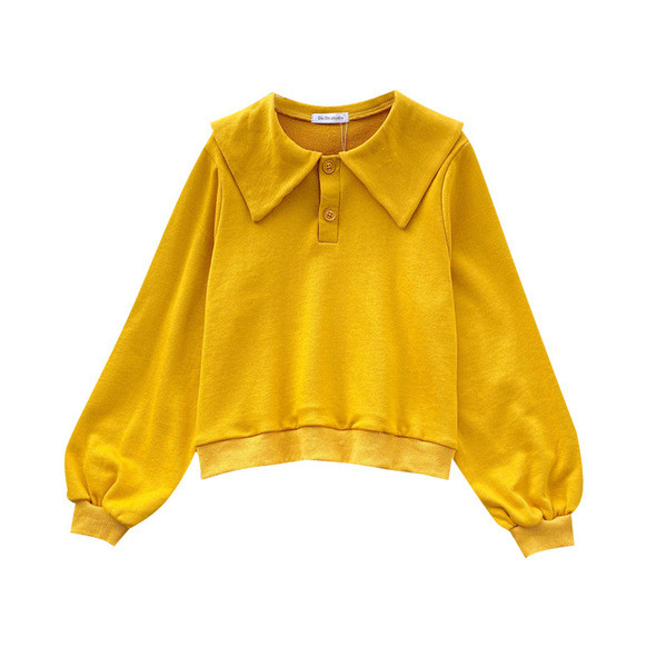 Női alkalmi blúz klasszikus gallérral és gombokkal, négy színben