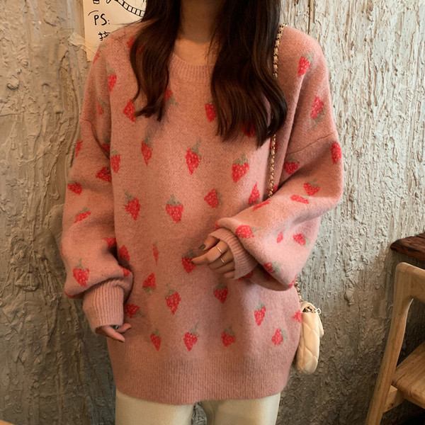 Női modern széles pulóver három színben