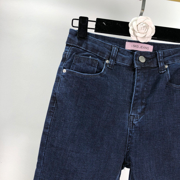 Női hosszú farmer modell, kék és fekete színben