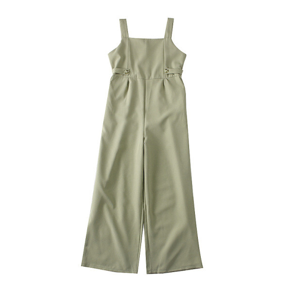 Salopeta de dama model nou cu bretele in culorile verde, visiniu si negru