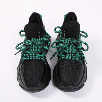 Κορυφαία χρώματα γυναικεία αθλητικά παπούτσια με κορδόνια - τρία χρώματα