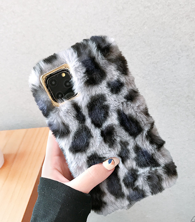  Θήκη Leopard  σε ροζ, γκρι και καφέ  χρώμα για  Iphone 11 Pro Max