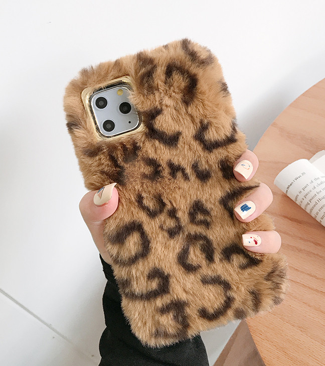  Θήκη Leopard  σε ροζ, γκρι και καφέ  χρώμα για  Iphone 11 Pro Max