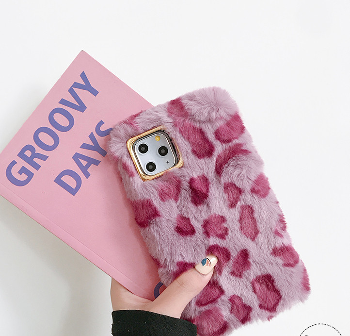  Θήκη Leopard  σε ροζ, γκρι και καφέ  χρώμα για  Iphone 11 Pro Max